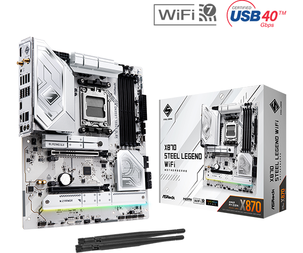 ASRock > X870 Steel Legend WiFi